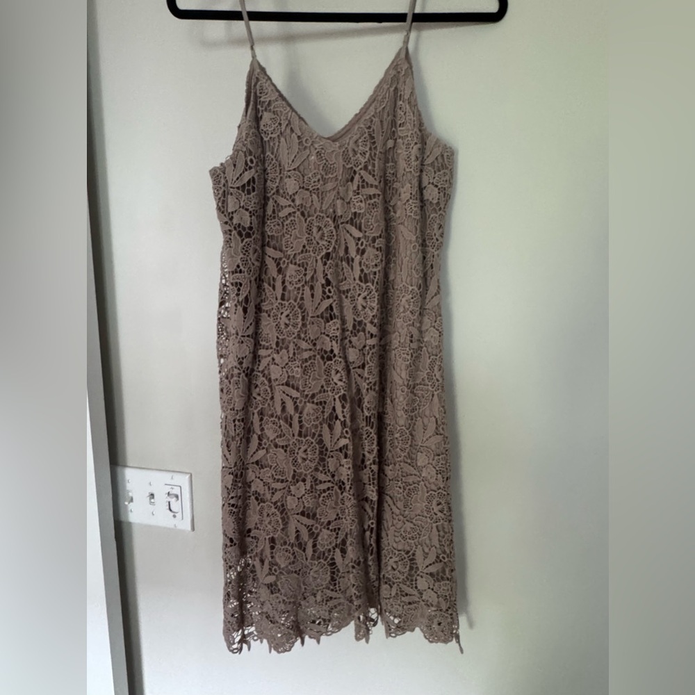 Lace Spaghetti Strap Dress- 4 love and liberty by Johnny Was